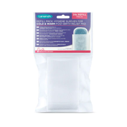 Lansinoh Recharges de pochettes hygiéniques pour serviette Post-accouchement - 24 pochettes