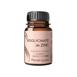 Phytalessence Bisglycinate de zinc - 60 gélules