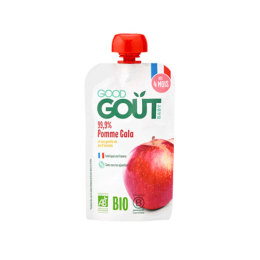 Good Goût Gourde de Fruits BIO Pomme gala - 120g