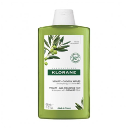Klorane Shampooing à l'extrait essentiel d'olivier - 400ml