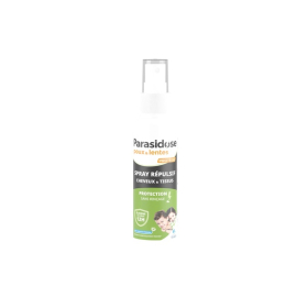 Parasidose Spray répulsif anti-poux cheveux et tissus - 100ml