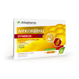Arkopharma Arkoroyal Dynergie - 20 ampoules