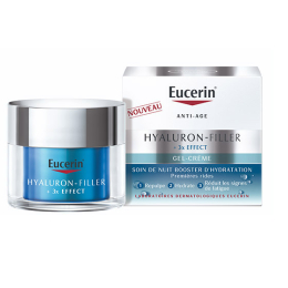 Eucerin  Hyaluron-Filler + 3x Effect Soin de Nuit - 50 ml