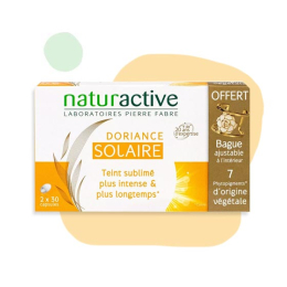 Naturactive Doriance solaire - 2x30 capsules + Bague OFFERTE
