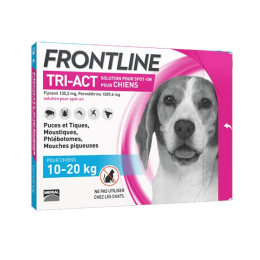 Frontline Tri-Act Chien 10 à 20 kg - 6 x 2 ml
