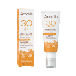Acorelle Crème solaire visage SPF30 BIO - 40ml