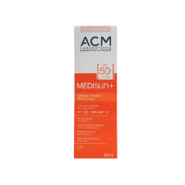 Medisun+ Crème Solaire Teintée SPF50+ Claire - 50ml