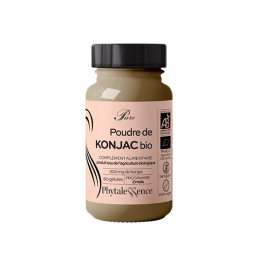 Phytalessence Pure Poudre de Konjac BIO - 60 gélules