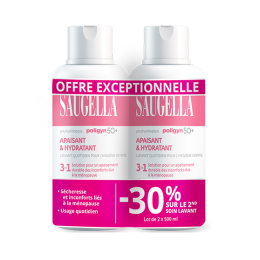 Poligyn 50+ Soin Lavant Intime 3en1 - 2x500ml