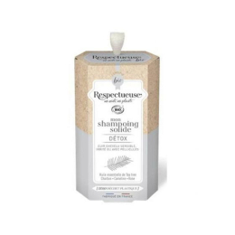 Respectueuse Shampoing solide Détox BIO - 75g