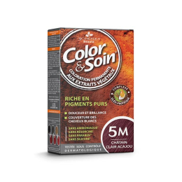 Color & Soin Coloration 5M - Châtain Clair Acajou