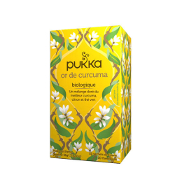 Pukka Thé Or de curcuma BIO - 20 sachets