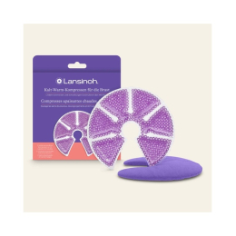 Lansinoh Compresses apaisantes chaudes/froides allaitement - 2 coussinets