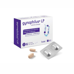 Gynophilus LP Flore vaginale - 6 comprimés