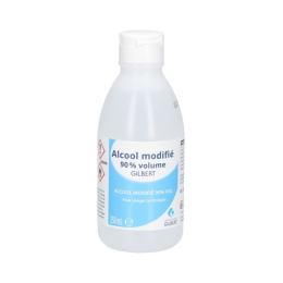 Gilbert Alcool modifié 90% volume usage technique - 250ml
