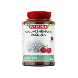 Superdiet Collagène Marin & Acérola - 180 comprimés