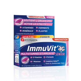Forté Pharma Immuvit'4G Senior - 30 comprimés