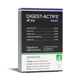 SynActifs DigestActifs BIO - 30 gélules
