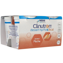 Clinutren Dessert Saveur Pêche - 4x200g