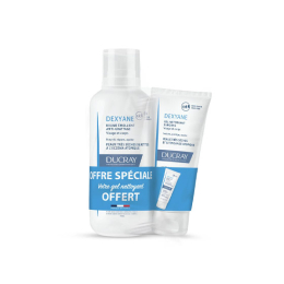 Dexyane baume émollient anti-grattage + gel nettoyant surgras Offert