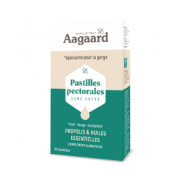 Aagaard Pastilles pectorales - 30 pastilles