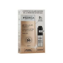 Coffret UV Cellular-Protect SPF50+ et NCEF Revitalize OFFERT - 40+5ml