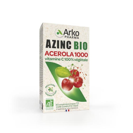 Arkopharma Azinc Acérola 1000 BIO - 30 comprimés à croquer