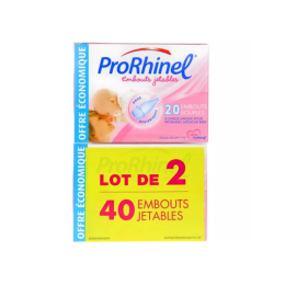 Embouts pour Mouche-Bébé - 2x20 embouts