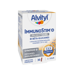 Immunostim+ Probiotiques défenses immunitaires - 30 gélules