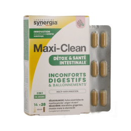 Synergia Maxi-Clean Complément alimentaire aux huiles essentielles et plantes - 42 gélules