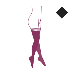 Varisma Nuances Bas Autofix de compression Classe 2 Noir - Taille 2plus normal