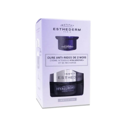 Coffret Intensive Hyaluronic+ - Crème Lissante Anti-Rides + Recharge - 50+50ml
