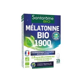 Santarome Mélatonine BIO 1900 - 15 comprimés
