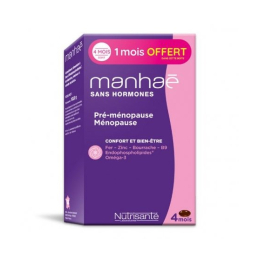 Manhaé pré-ménopause ménopause sans hormones - 90 capsules + 30 OFFERTES
