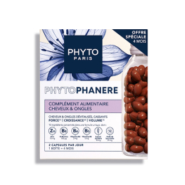 Phytophanère Duo Complément alimentaire Cheveux et Ongles Force croissance et volume - 2x120 capsules