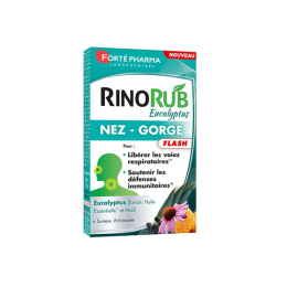 Forté Pharma Rinorub Nez et Gorge - 15 comprimés