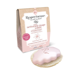 Respectueuse Nettoyant visage solide Hydratant BIO - 35g