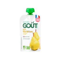 Good Goût Gourde de Fruits BIO Poire Williams - 120g