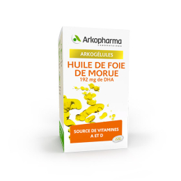 Arkopharma Arkogélules Huile de foie de morue - 220 capsules