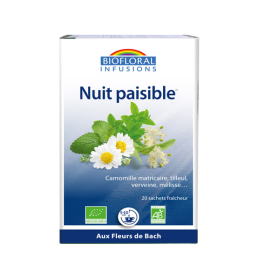 Biofloral Infusion Nuit Paisible BIO - 20 sachets