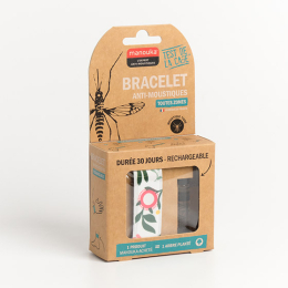 Manouka Bracelet anti-moustiques Pivoine
