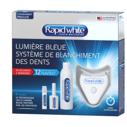 RapidWhite Lumière Bleue Système de Blanchiment des Dents