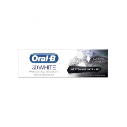 Oral-B Dentifrice 3D White Charbon - 75ml