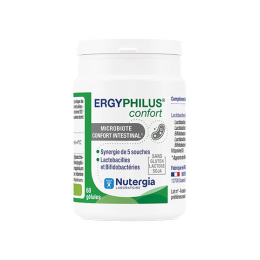 Nutergia Ergyphilus Confort Microbiote Confort Intestinal - 60 gélules