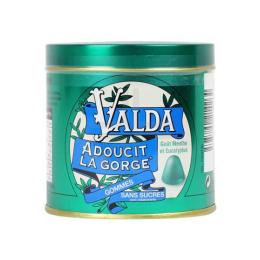 Valda Gommes pour la gorge à la menthe sans sucre - 160g