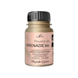 Phytalessence Pure Poudre de Grenade BIO - 30 gélules
