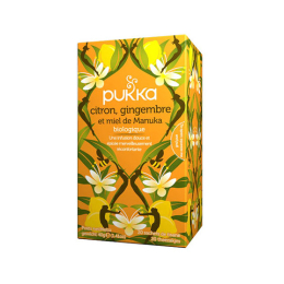 Pukka Infusion Immunité citron gimgembre BIO - 20 sachets
