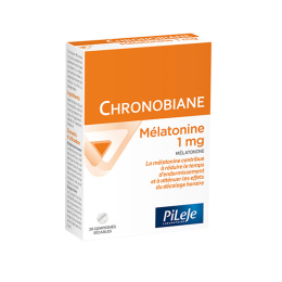 Pileje Chronobiane Mélatonine 1mg - 30 comprimés sécables