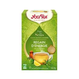 Yogi Tea Pour les Sens Regain d'Energie BIO - 17 sachets