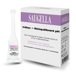 Intilac Gel vaginal Rééquilibrant pH - 7 tubes Applicateurs